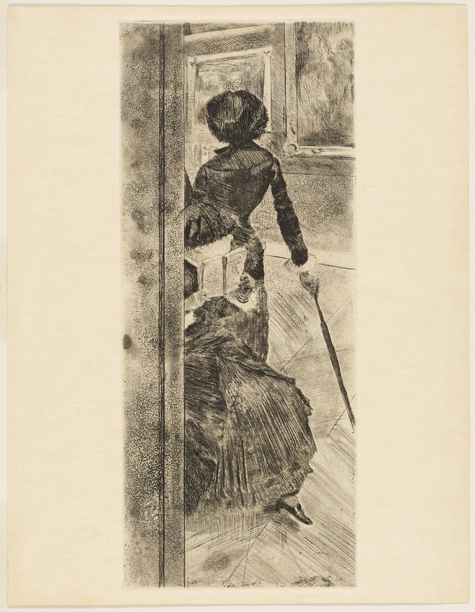 Mary Cassatt på Louvren: Galleriet med målningar av Hilaire Germain Edgar Degas