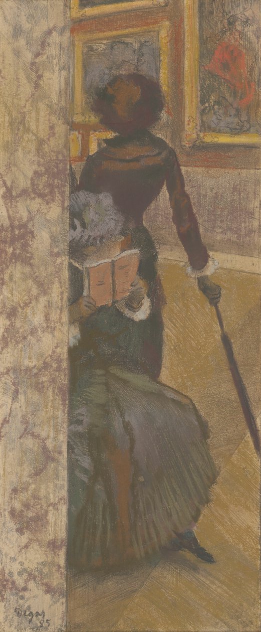 Mary Cassatt på Louvren: Galleriet med målningar av Hilaire Germain Edgar Degas