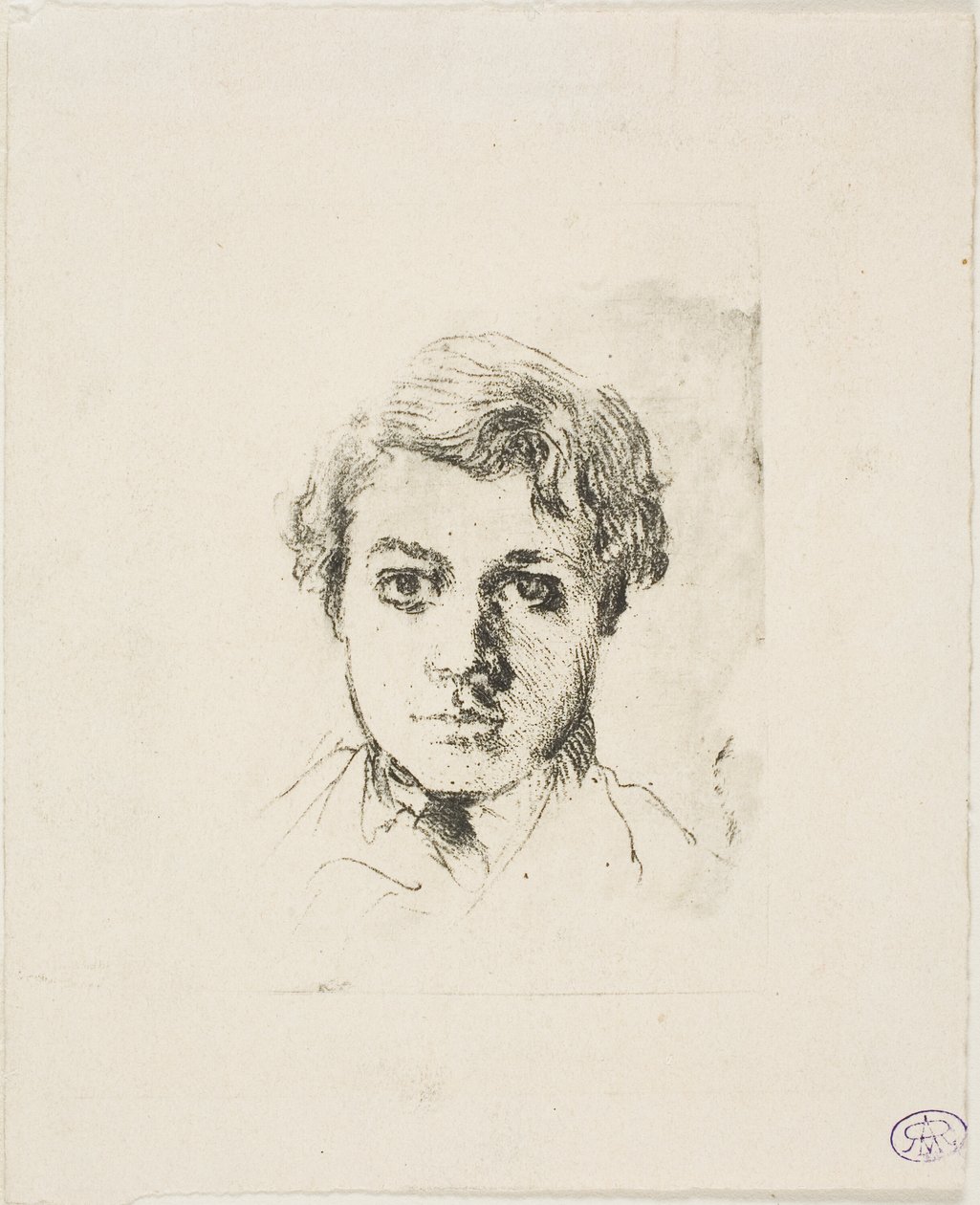 René De Gas, konstnärens bror av Hilaire Germain Edgar Degas