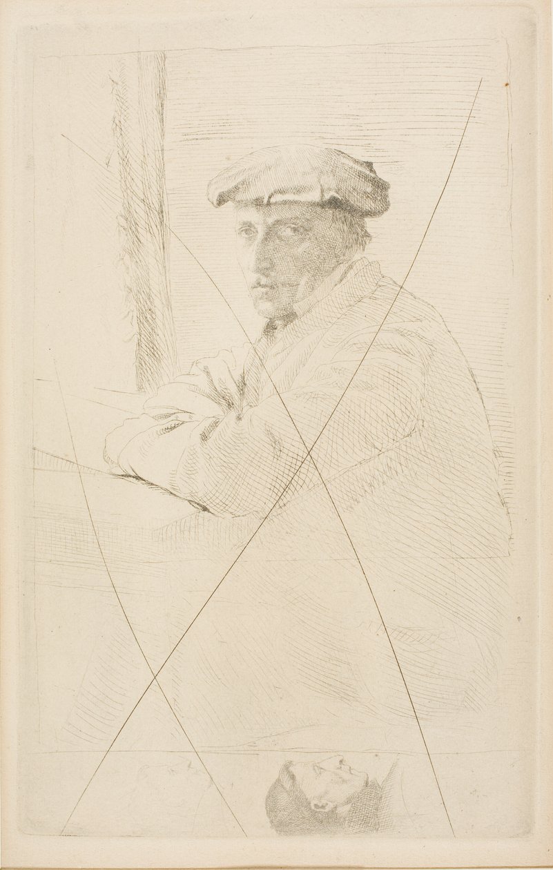 Gravören Joseph Tourny av Hilaire Germain Edgar Degas