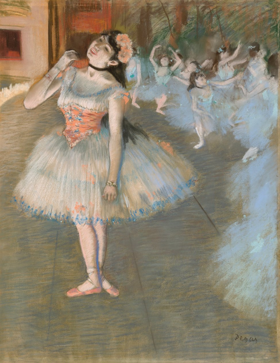 Stjärnan av Hilaire Germain Edgar Degas
