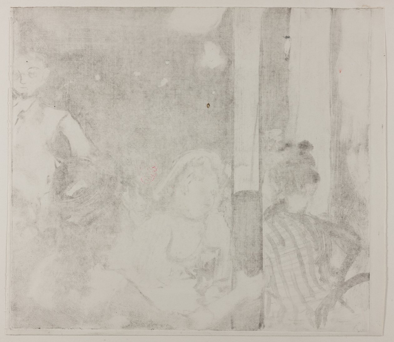 Kvinnor framför ett café, kväll av Hilaire Germain Edgar Degas