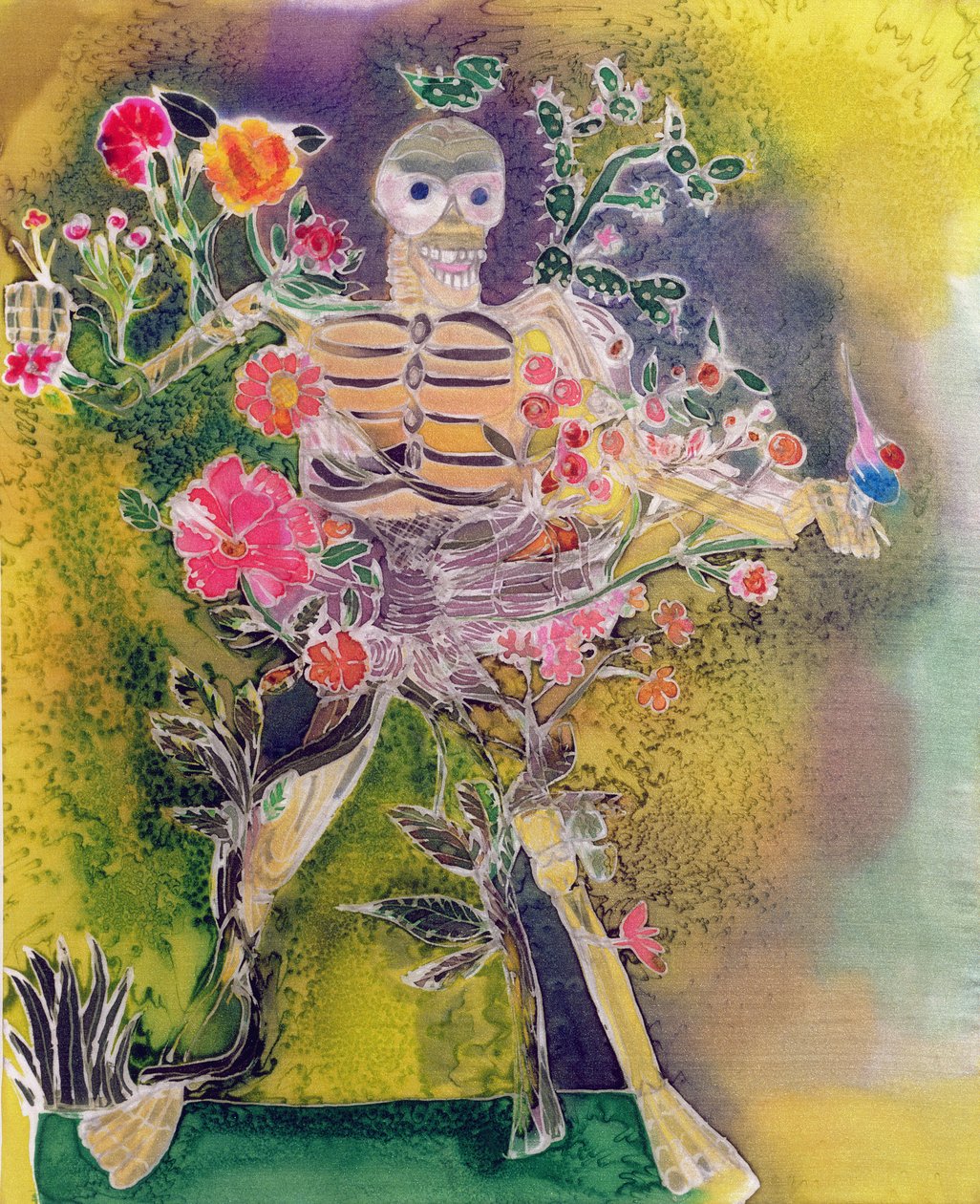 Day of the Dead, 2006 (färgämnen på siden) av Hilary Simon