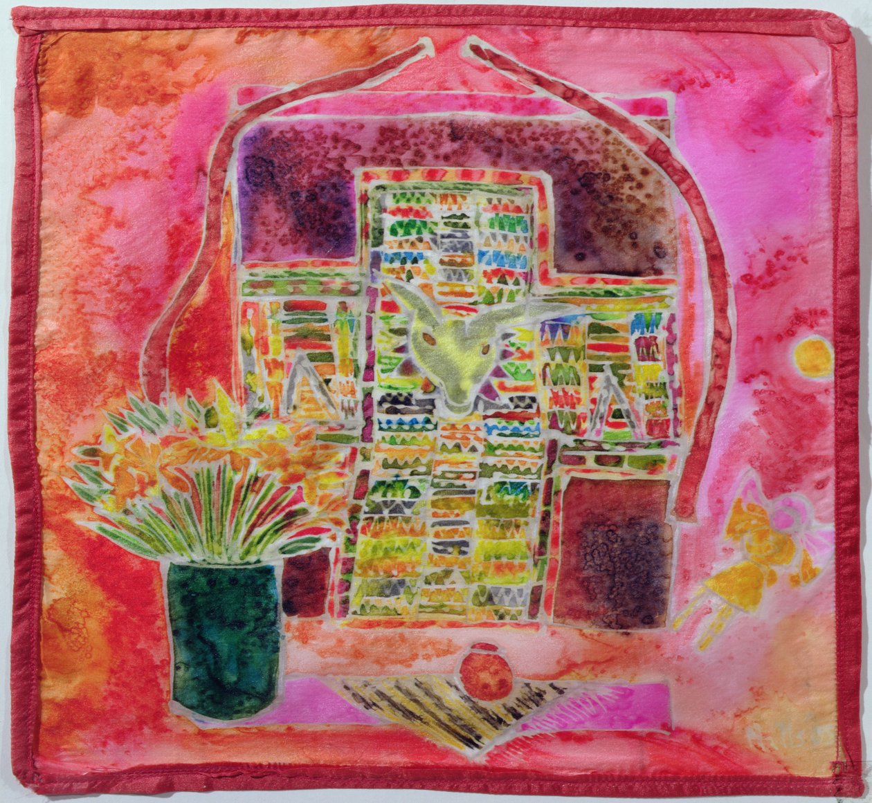 Guatemalas helgedom, 2005 (färgämnen på siden) av Hilary Simon