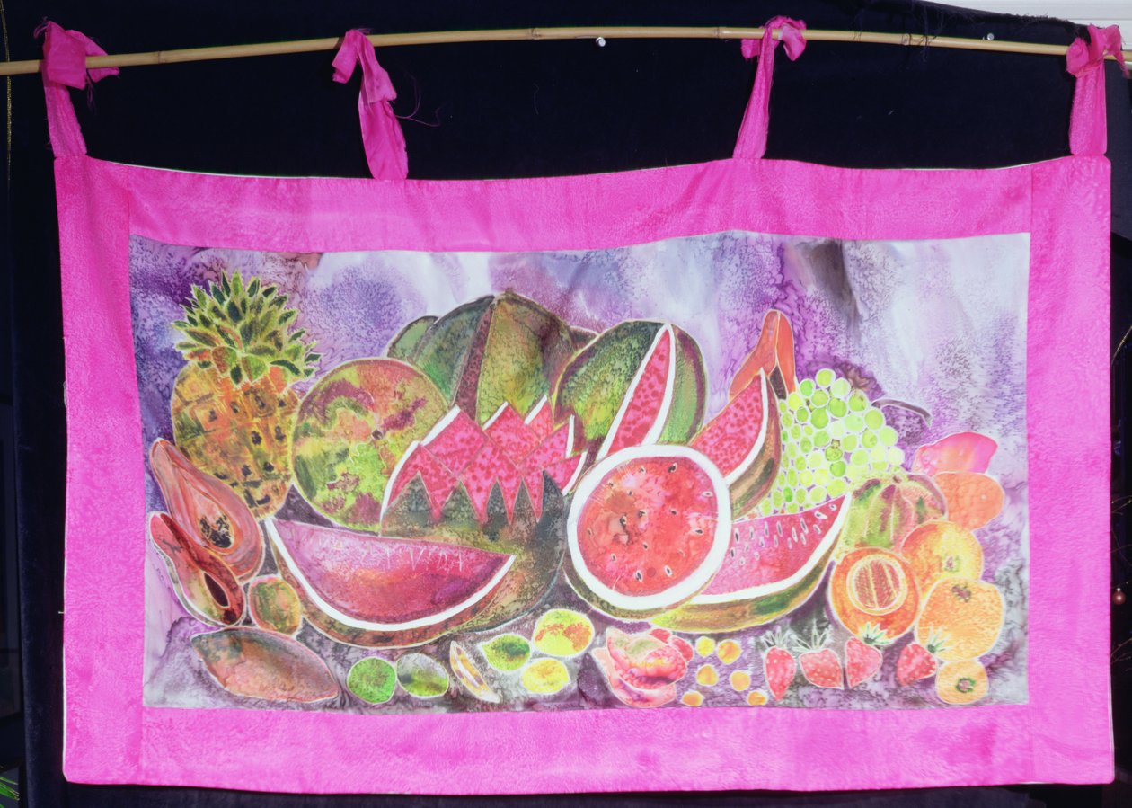 Mexican Fruits, 2003 (färgämnen på siden) av Hilary Simon