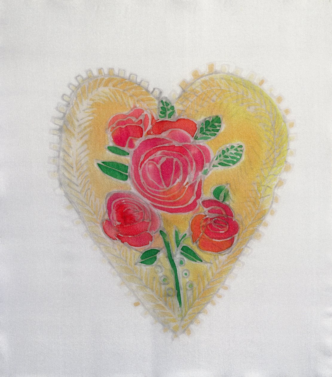 Mexican Heart, 2006 (färgämnen på siden) av Hilary Simon