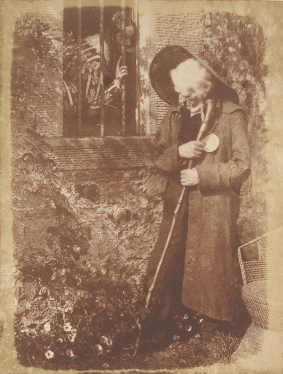 Fru Elizabeth Cockburn Cleghorn och John Henning av Hill and Adamson