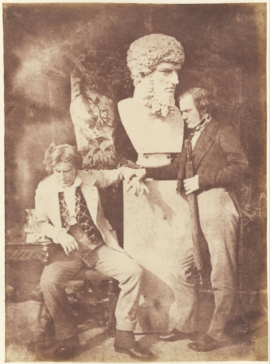 D. O. Hill och professor James Miller av Hill and Adamson