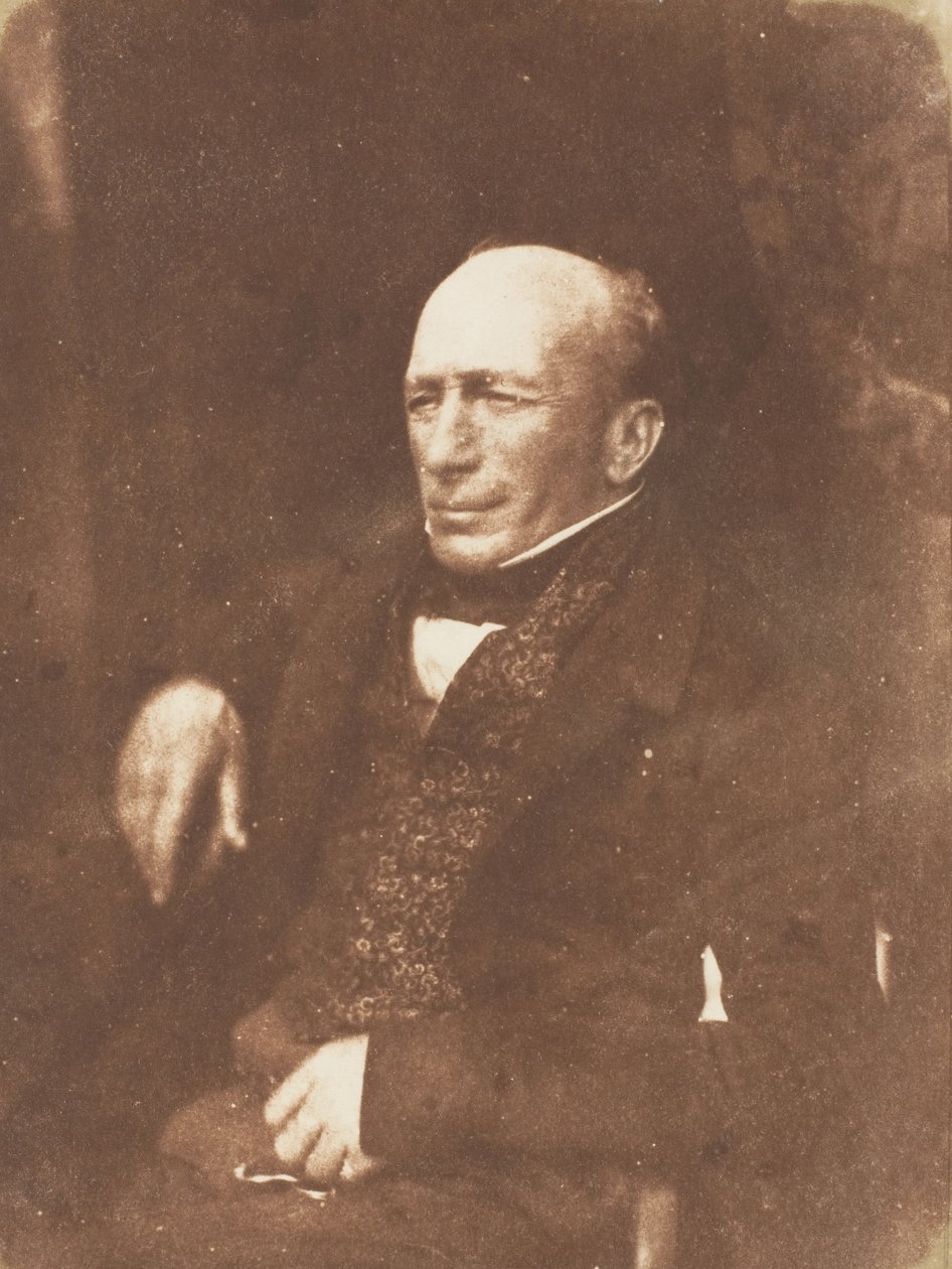 [Man], 1843-47 av Hill and Adamson