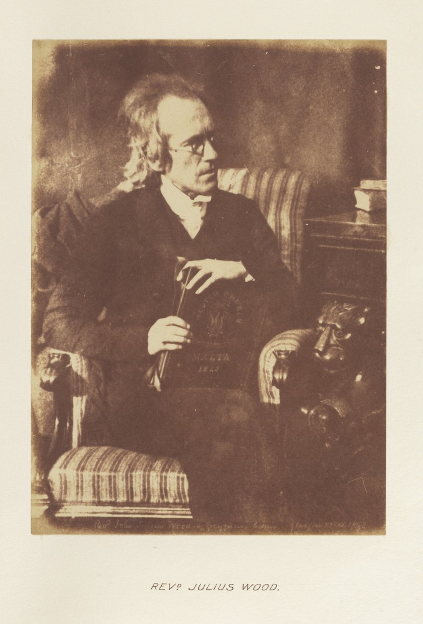 [Pastor John Julius Wood från Greyfriars, Edinburgh] av Hill and Adamson