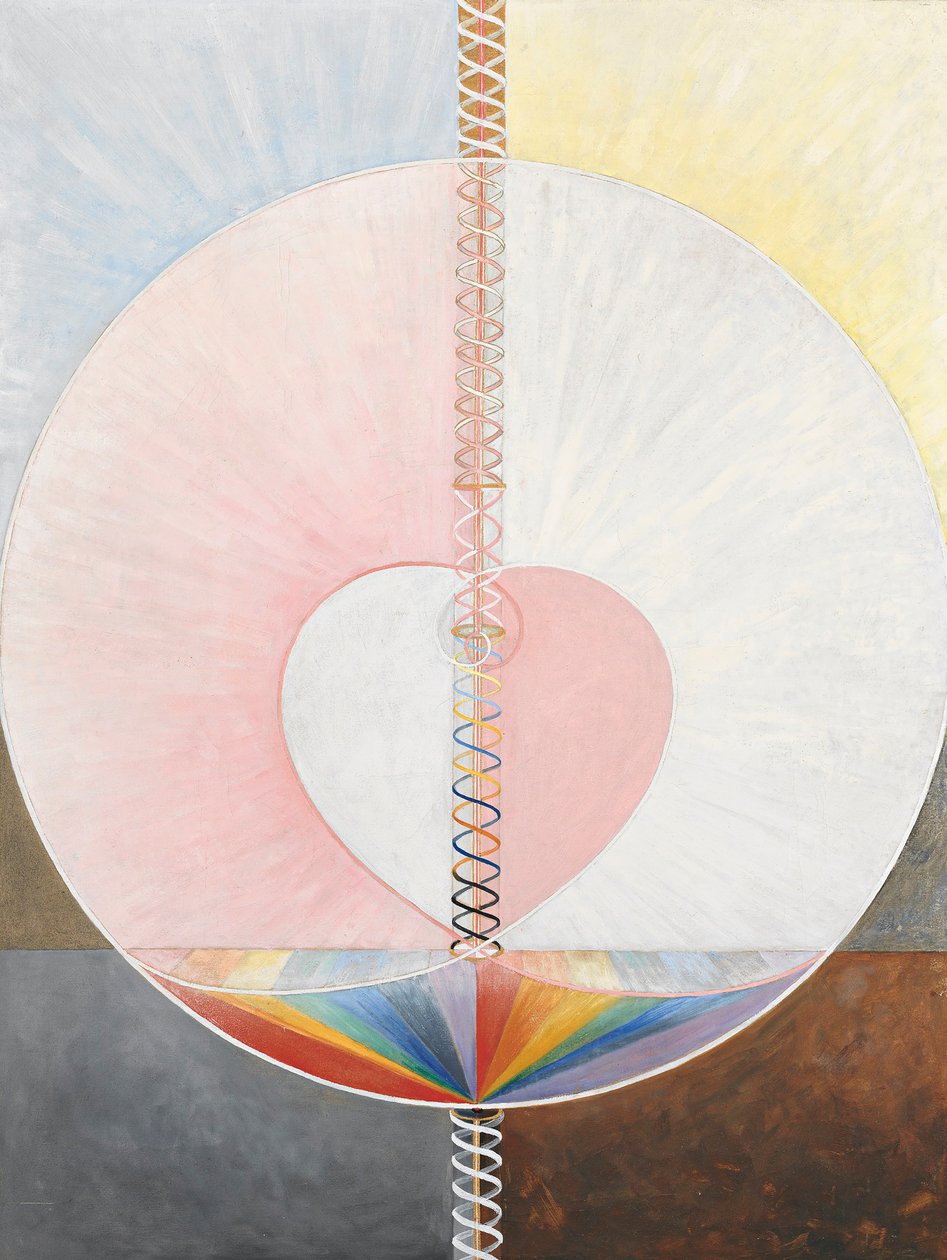 Grupp IXUW, nr 25, Duvan, nr 1. av Hilma af Klint