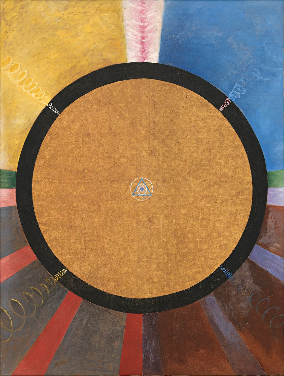 Grupp X, nr 3, altartavla (olja på duk) av Hilma af Klint