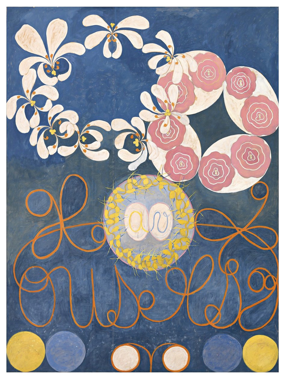 De tio största, barndom, nr 1, grupp IV av Hilma af Klint