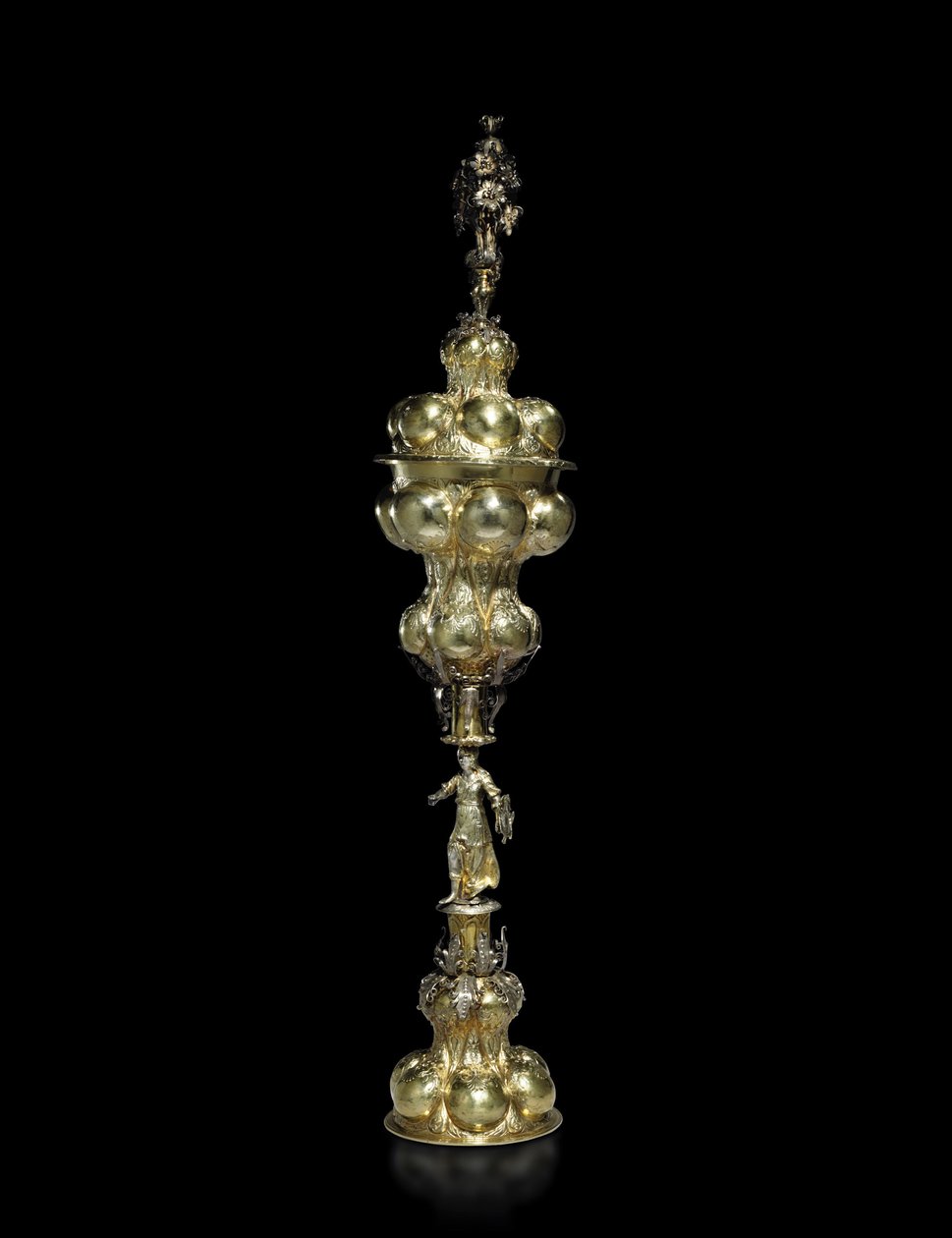 Medingen Minerva Cup, c.1650 (silver & silver) av Hinrich Ohmssen