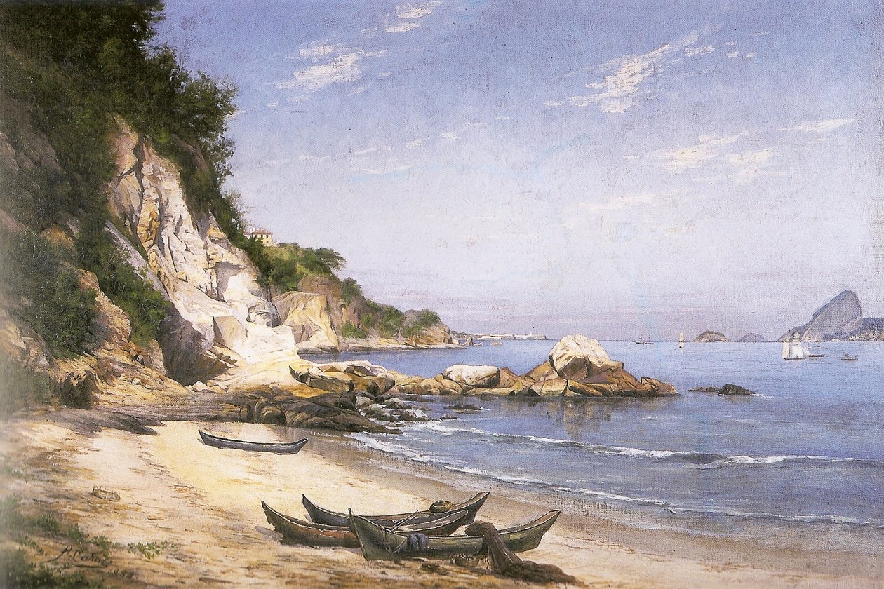 Boa Viagem Beach, Niteroi av Hipolito Boaventura Caron