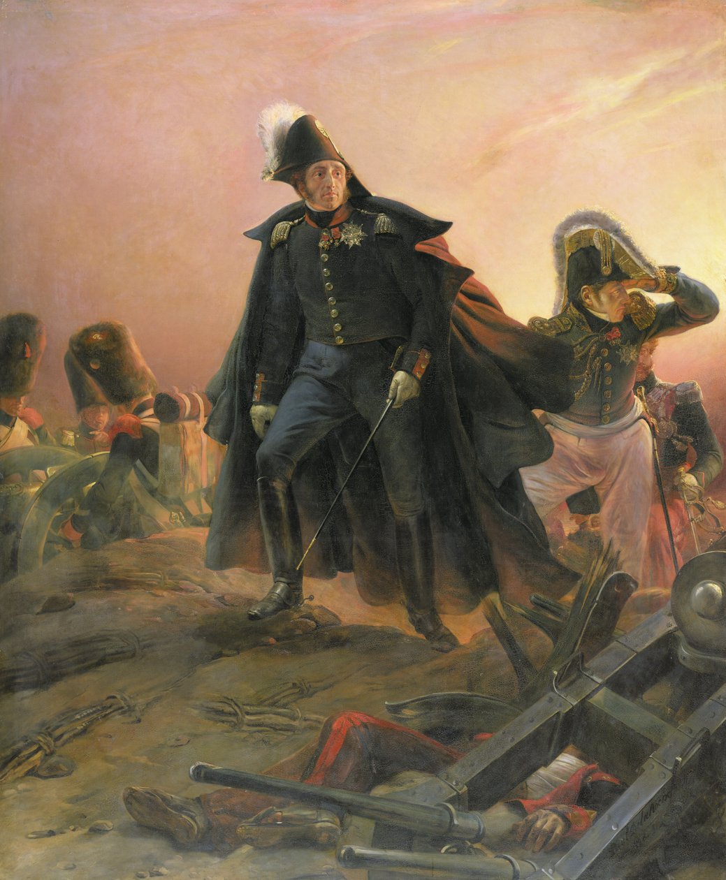 hertug af Angouleme ved erobringen af Trocadero, 31. august 1823, 1828 sverige av Hippolyte Delaroche
