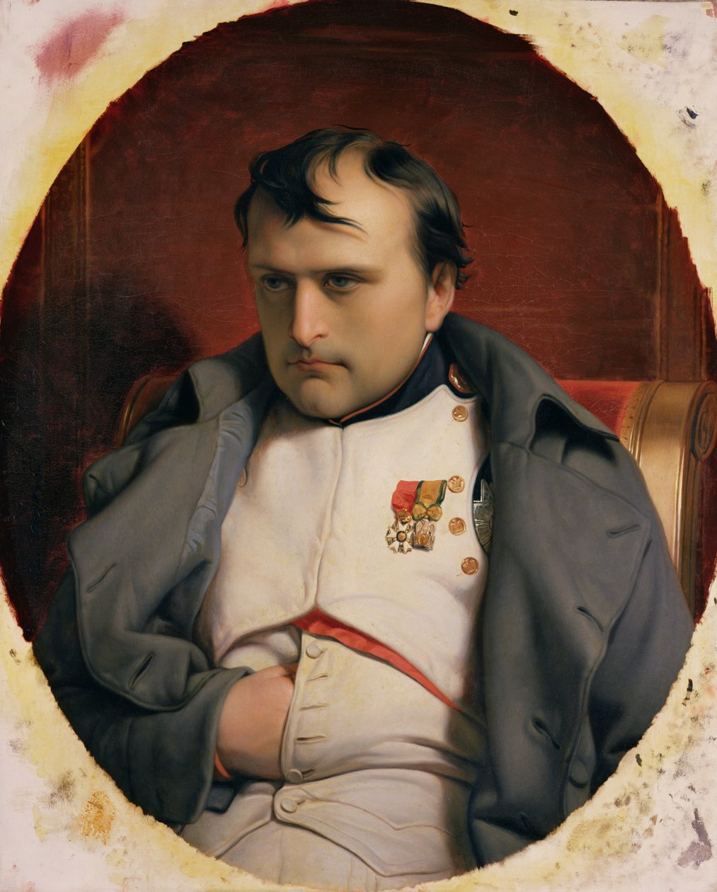 Napoleon (1769-1821) i Fontainebleau, 1846 av Hippolyte Delaroche