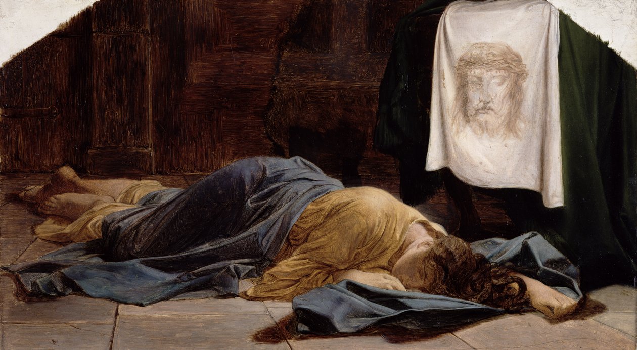Sankta Veronica av Hippolyte Delaroche