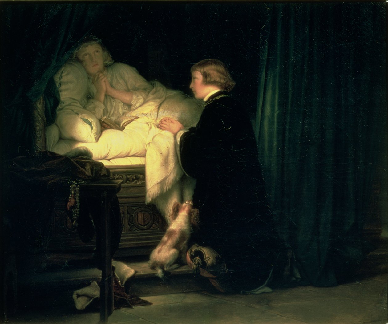 Barn till kung Edvard IV av England, 1852 av Hippolyte Delaroche