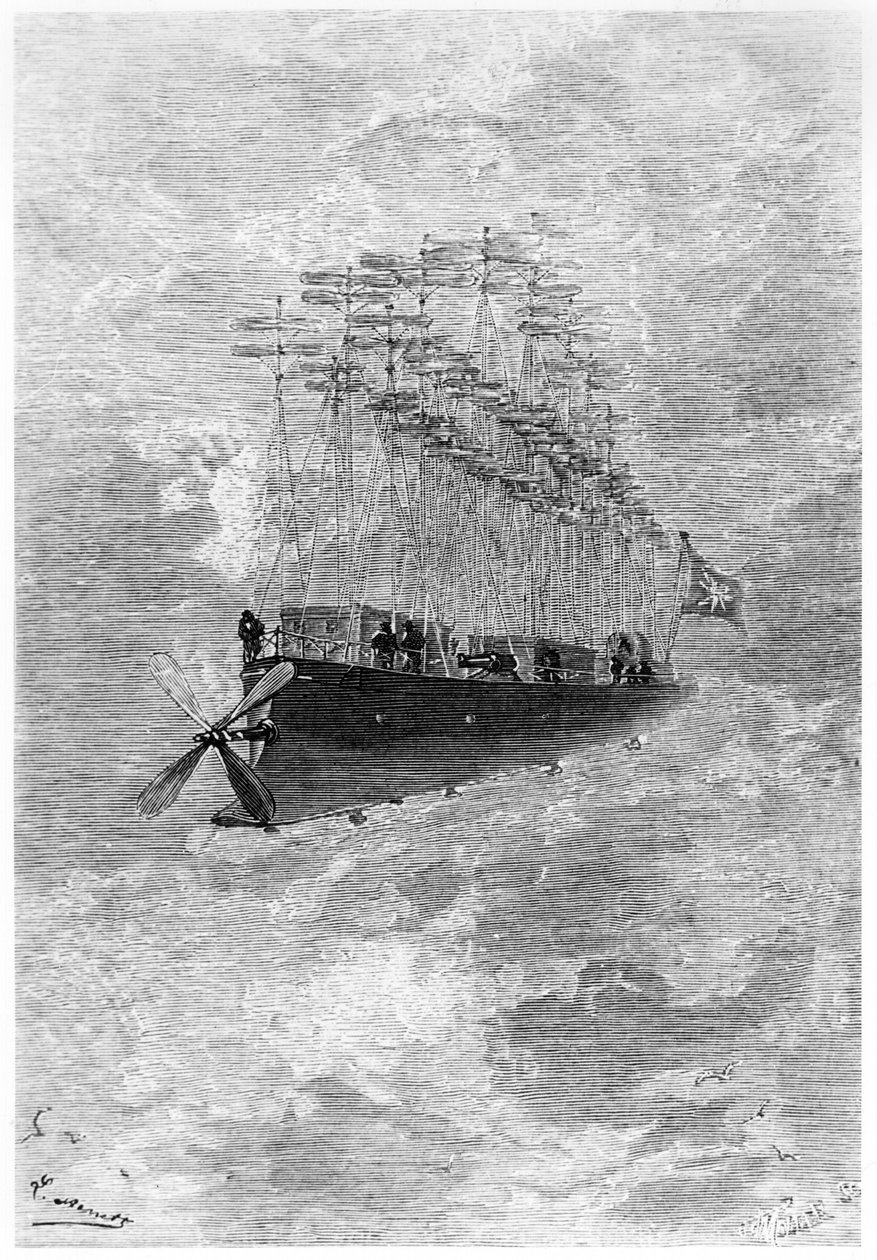 Albatrossen, illustration från 