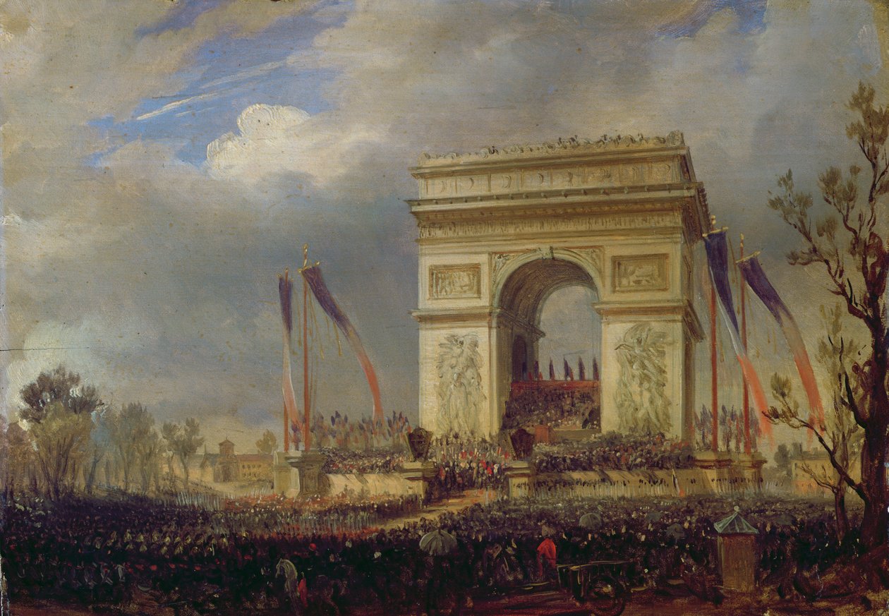 Fete de la Fraternite vid Triumfbågen, Place de l