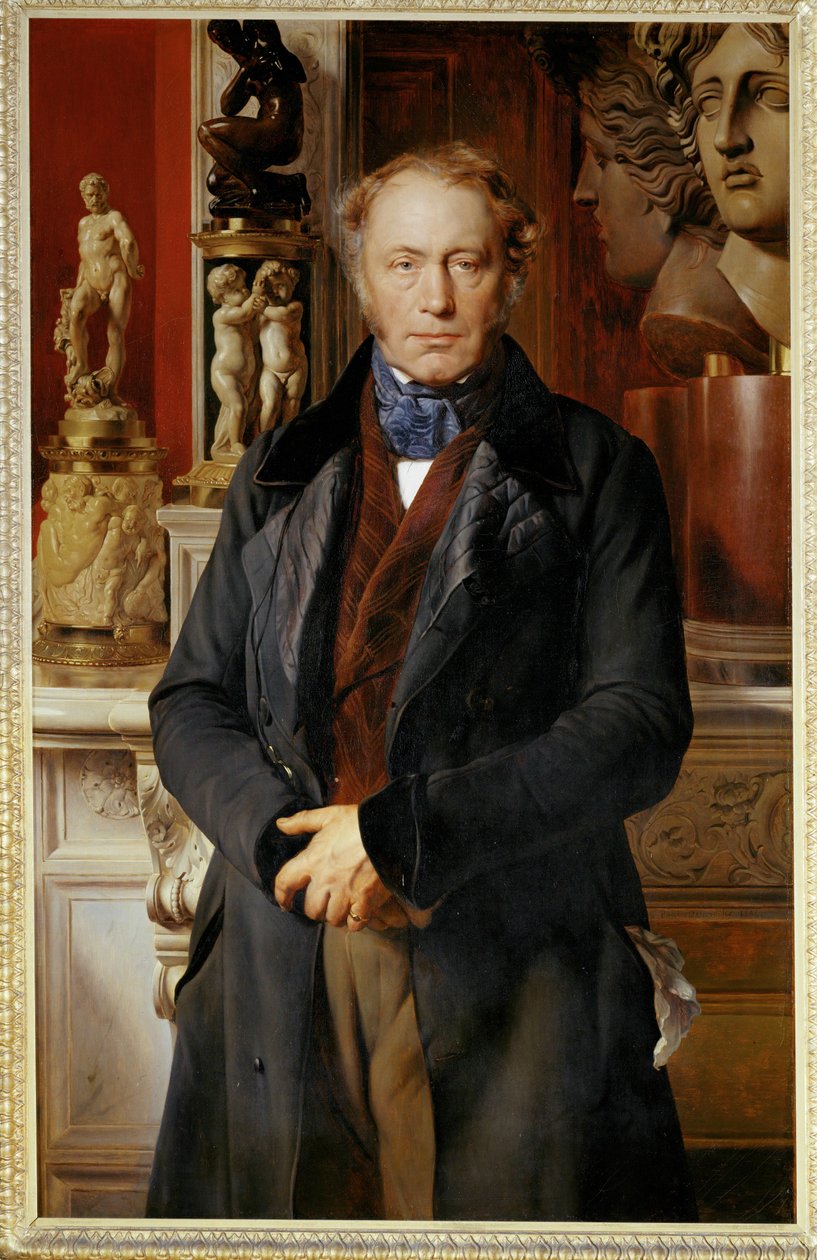 James Alexandre greve av Pourtales-Gorgier... av Hippolyte (1797 1856) Delaroche