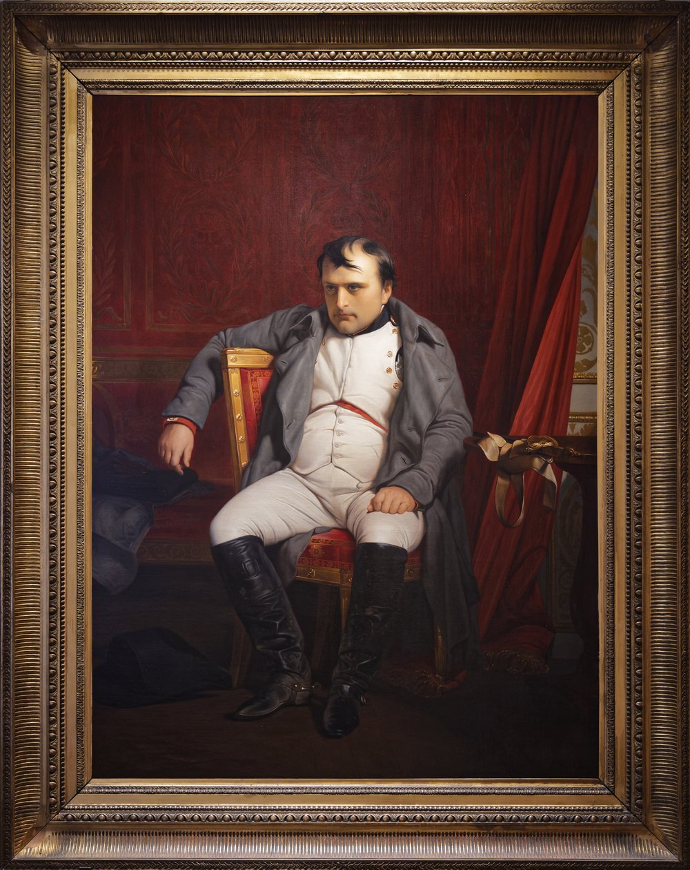 Napoleon I i Fontainebleau, 31 mars 1814 av Paul Delaroche