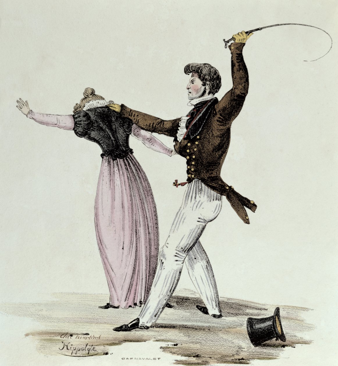 Konsten att göra sig älskad av sin fru, c.1825 av Hippolyte