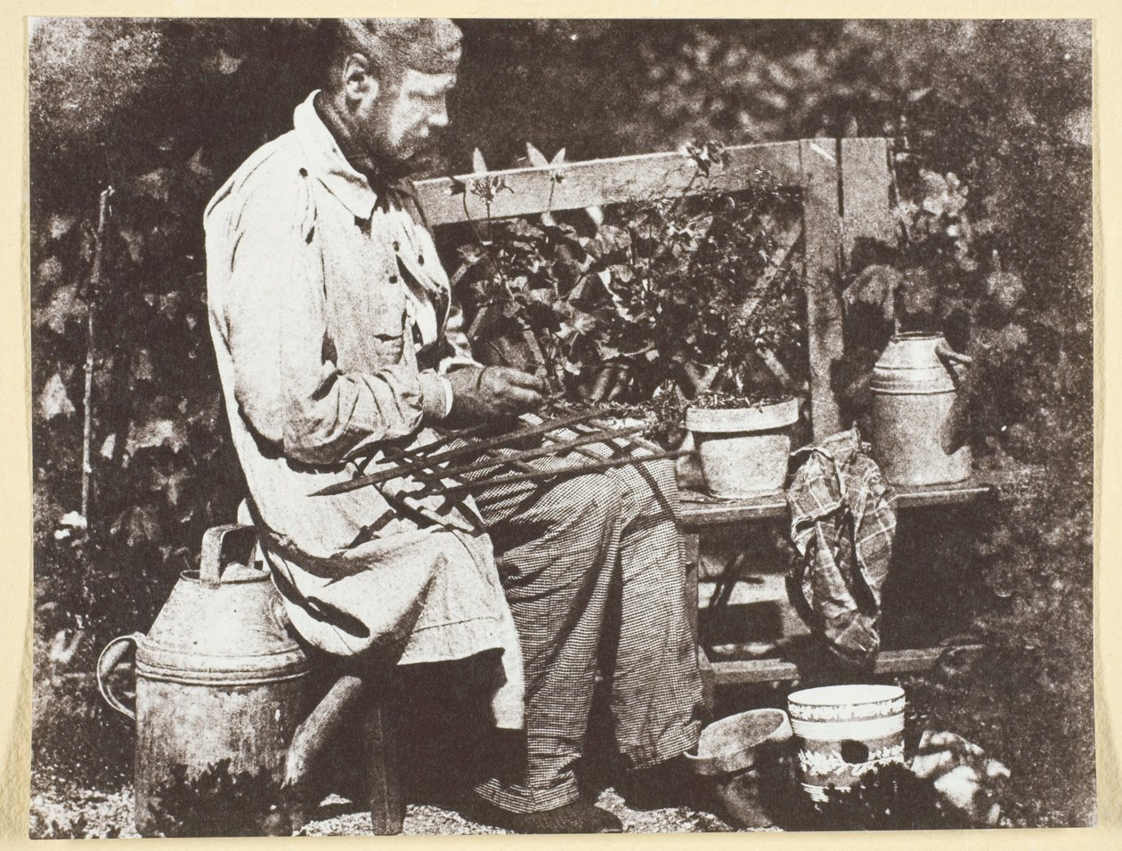 Bayard Jardinier av Hippolyte Bayard