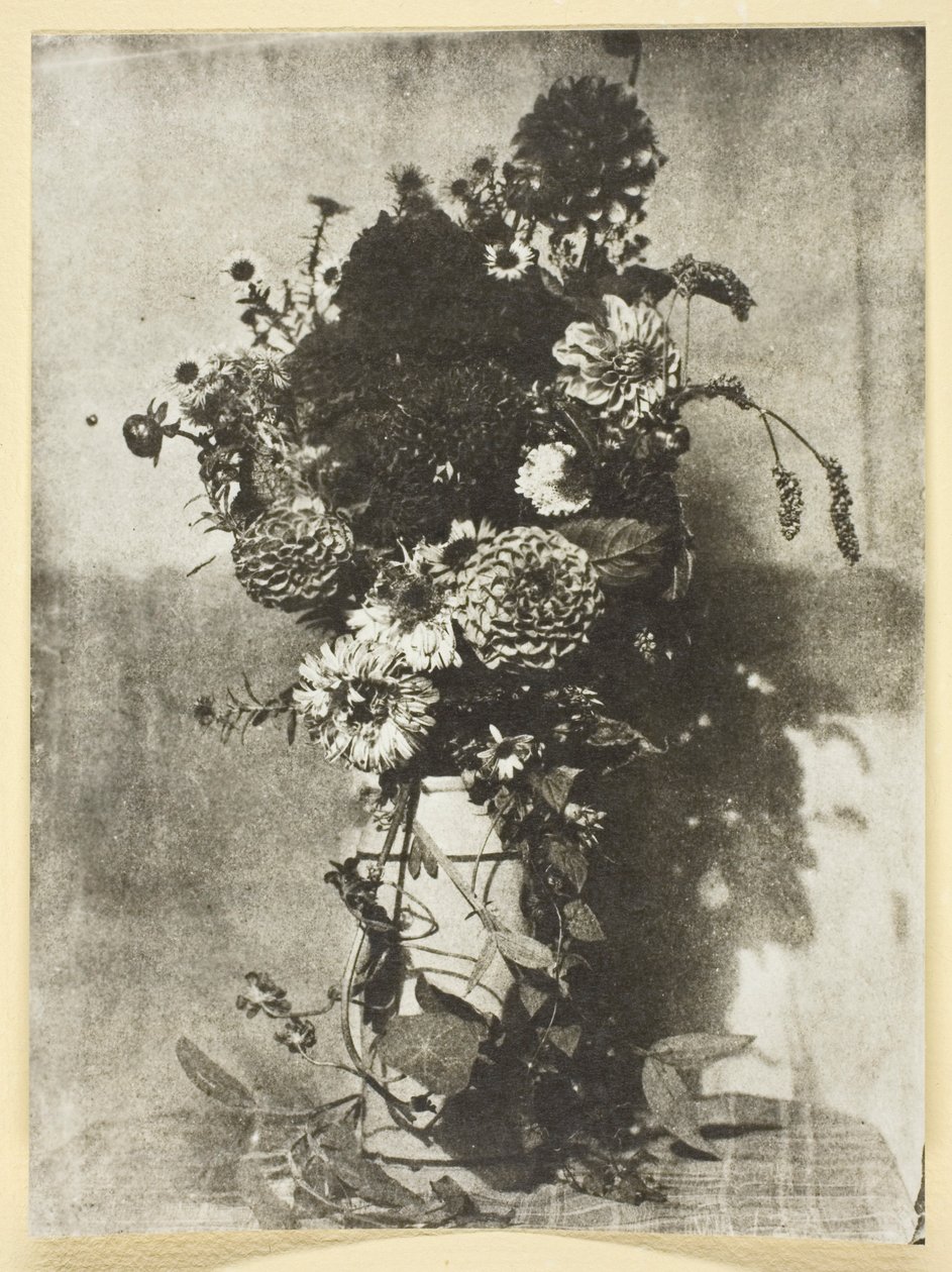 Blombukett av Hippolyte Bayard