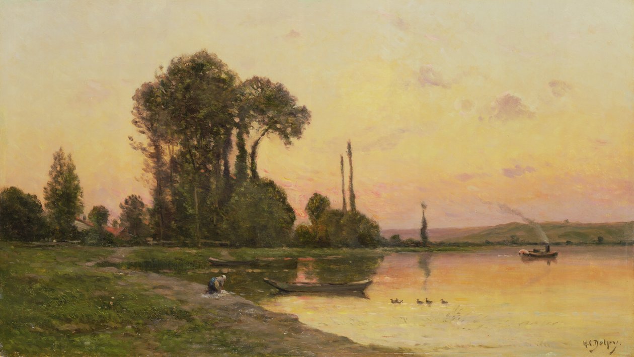 Tvättaren av Hippolyte Camille Delpy