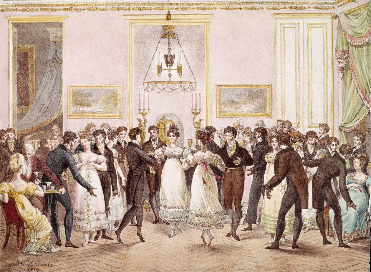 Samhällsboll av Hippolyte Lecomte