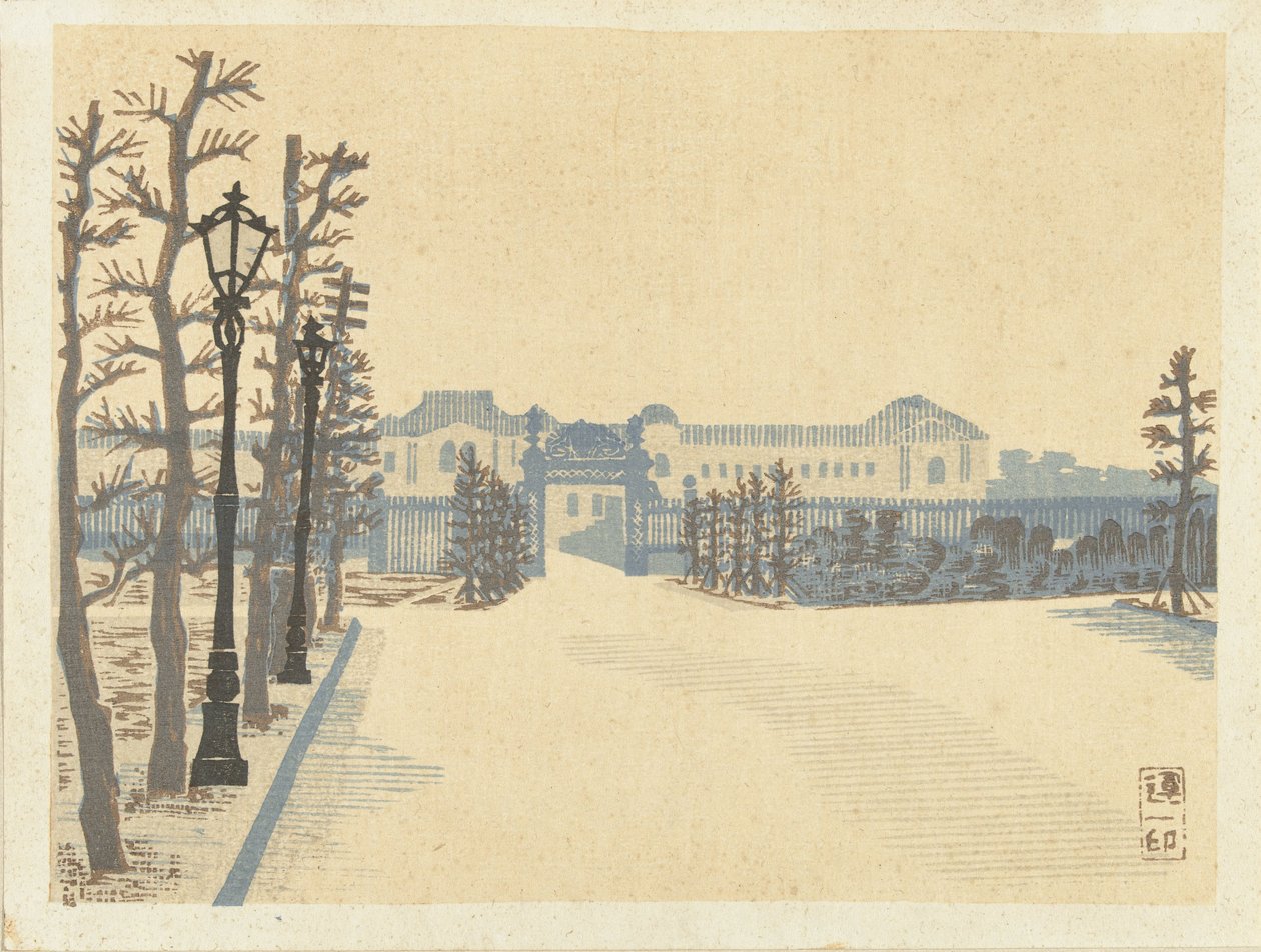 Akasaka palats Akasaka Palais (titel på objekt) Memories of Tokyo (serietitel) Tokyo kaiko zue (serietitel) av Hiratsuka Un