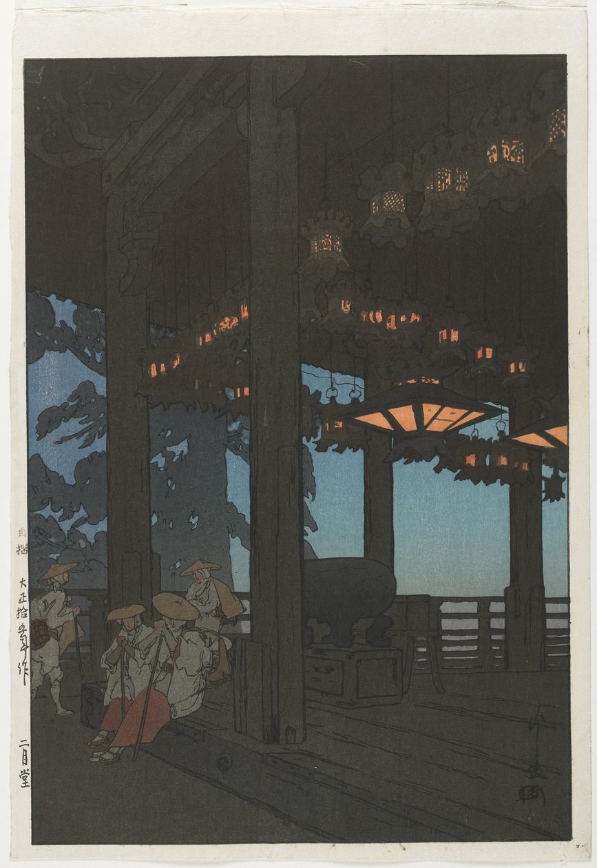 Andra månadens sal av Hiroshi Yoshida