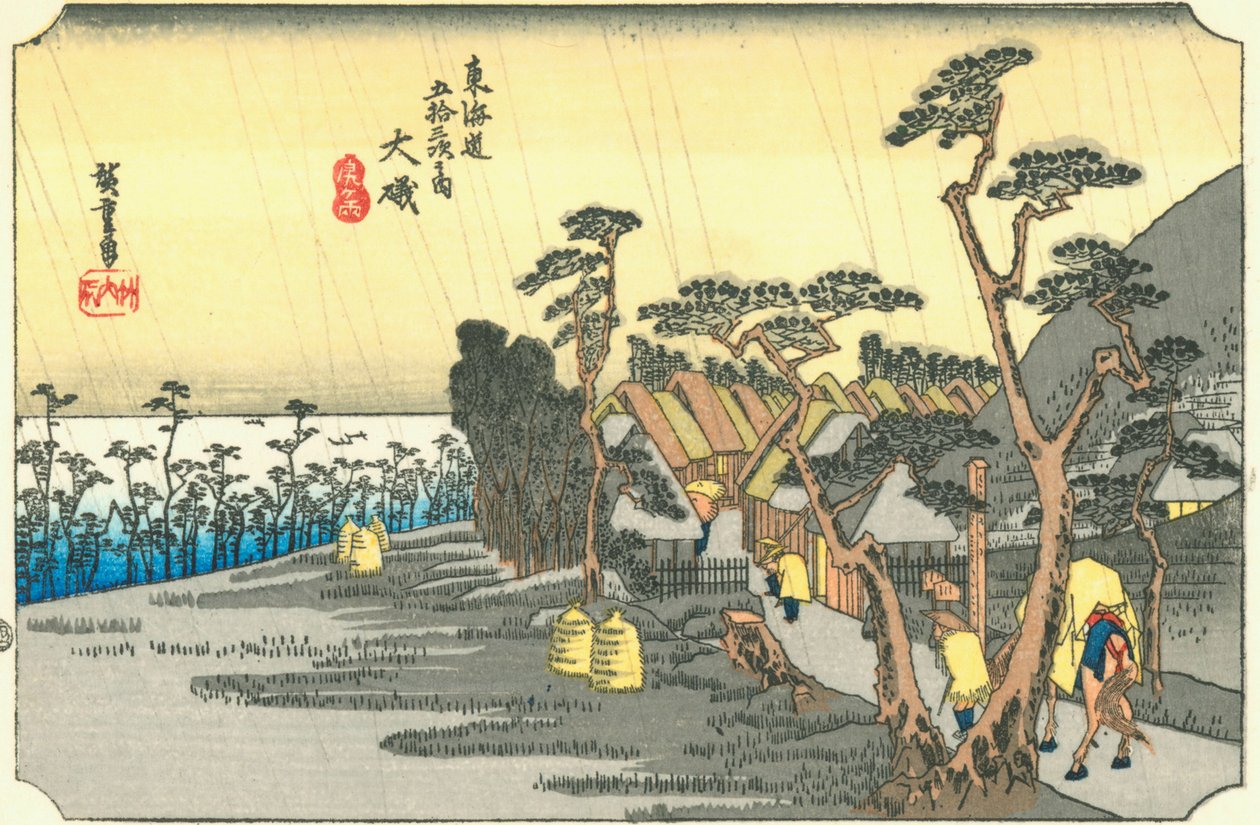 jag känner det av Utagawa Hiroshige