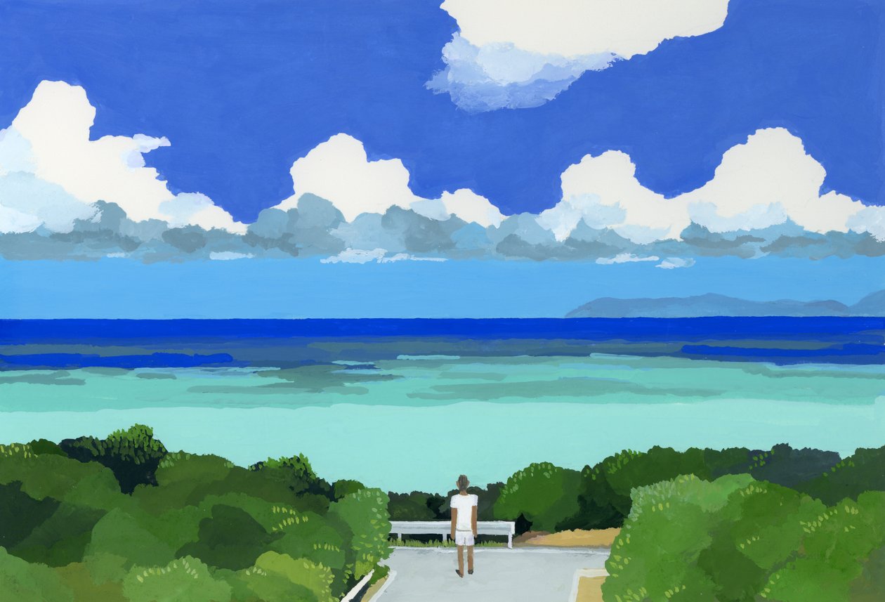 Okinawas hav, 2016、 av Hiroyuki Izutsu