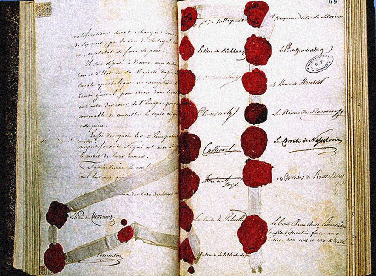 Slutakten av Wienkongressen den 9 juni 1815 av Historical Document