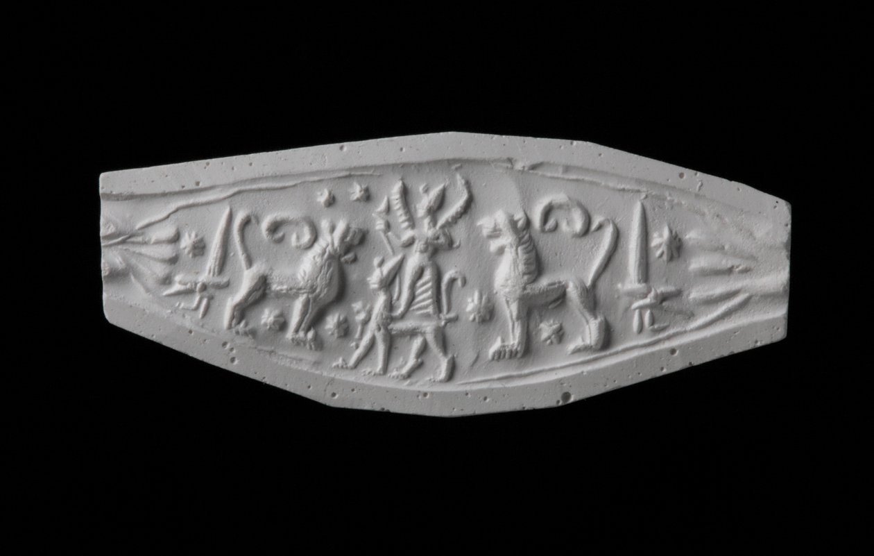 Hettitiska ringavtryck (gips) av Hittite