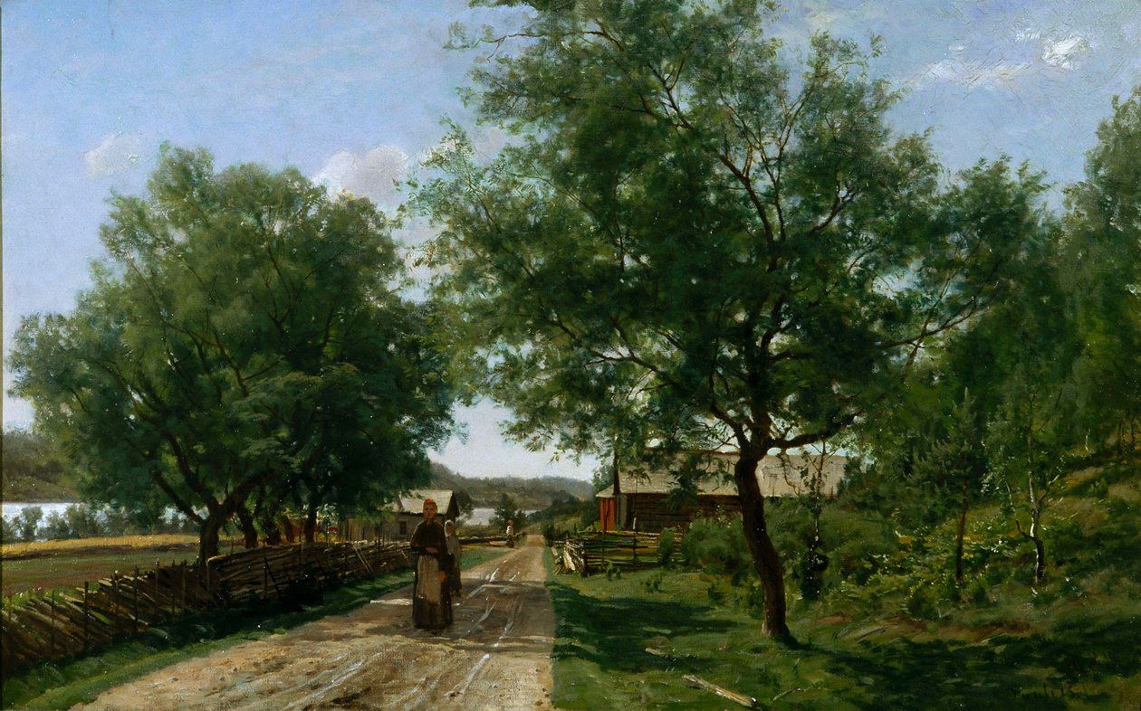 En väg i Häme av Hjalmar Munsterhjelm