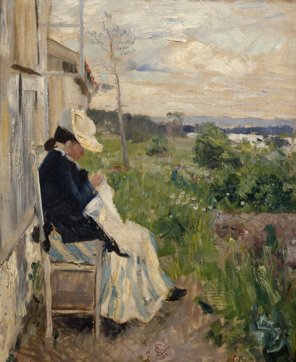 I solen av Hjalmer Eilif Emanuel Peterssen