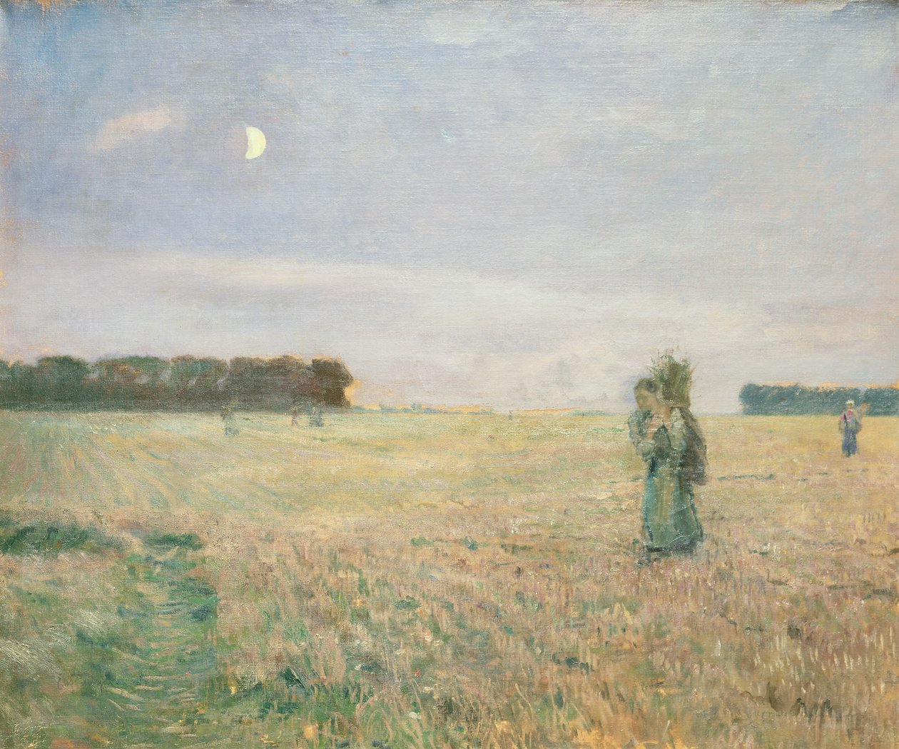 The End of the Day (olja på duk) av Hjalmer Eilif Emanuel Peterssen
