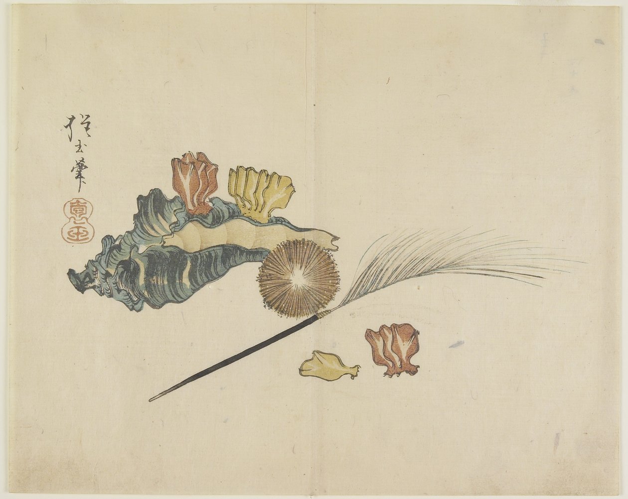 (Snäckor), c. 1830 av Hogyoku