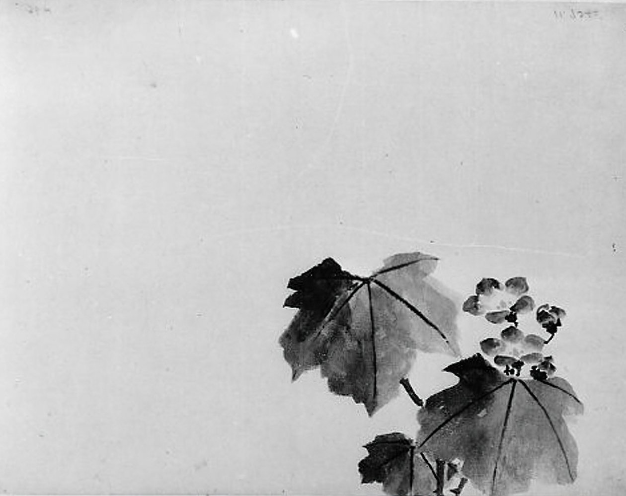 Klocka, 1800-talet. av Hokusai School.