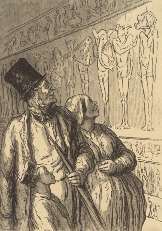 A lExposition Universelle av Honoré Daumier