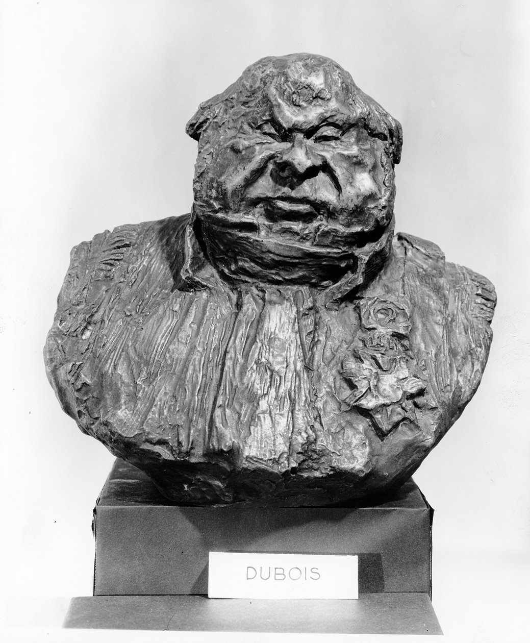 Byst av Hippolyte Abraham, känd som Abraham-Dubois (1794-1863) 1833 (brons) av Honoré Daumier