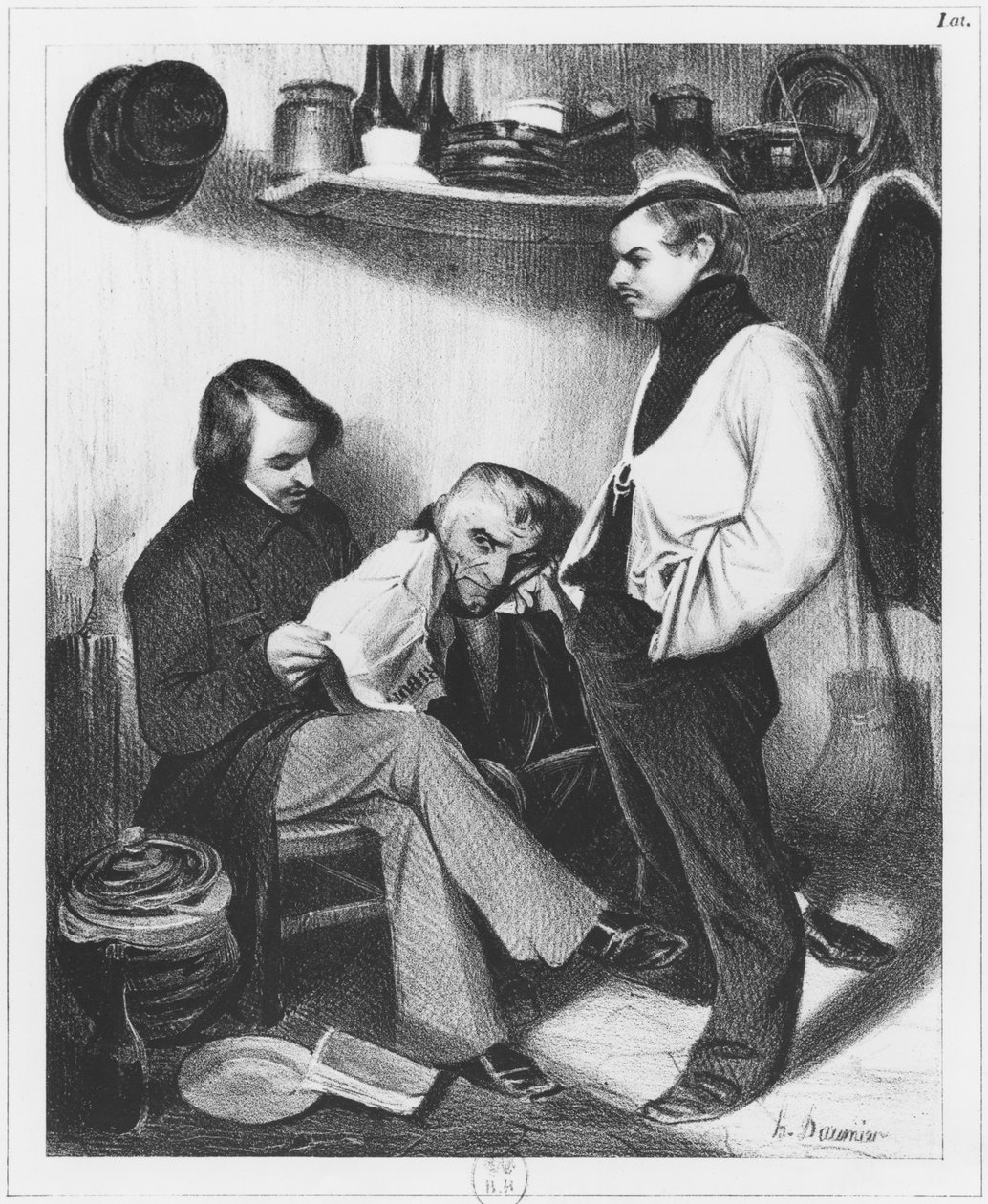Minnen från Sainte-Pelagie, illustration från 