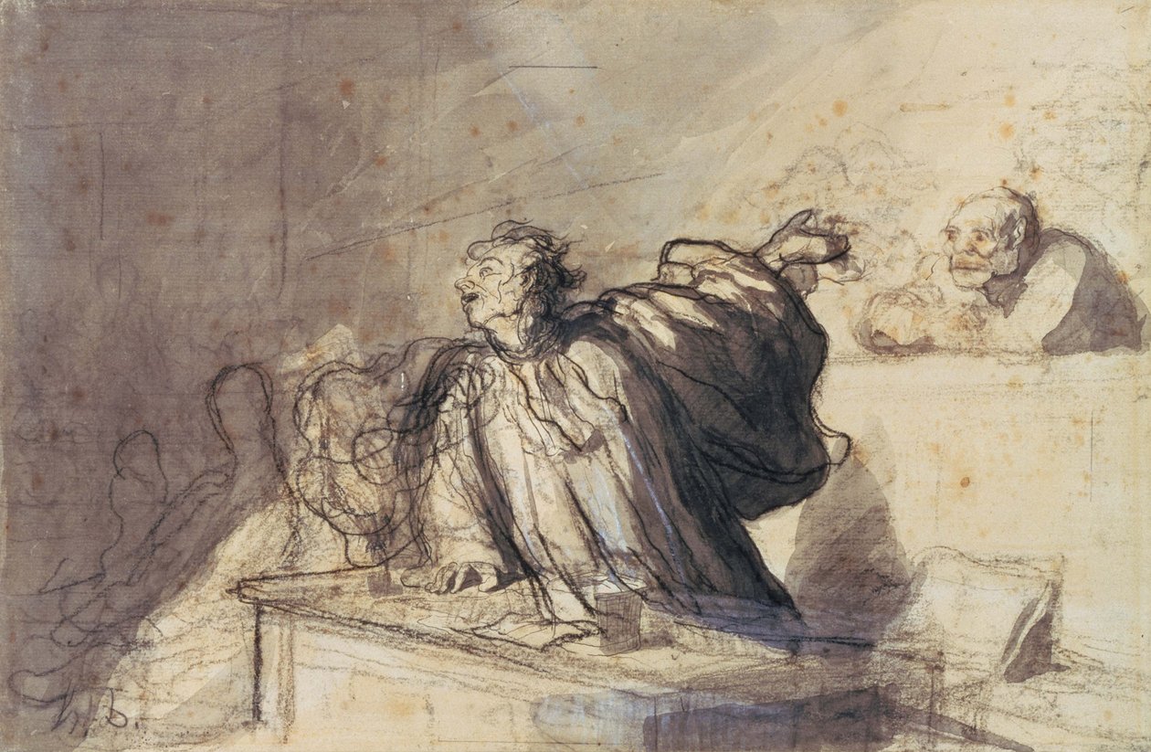 Vädjan till försvaret av Honoré Daumier