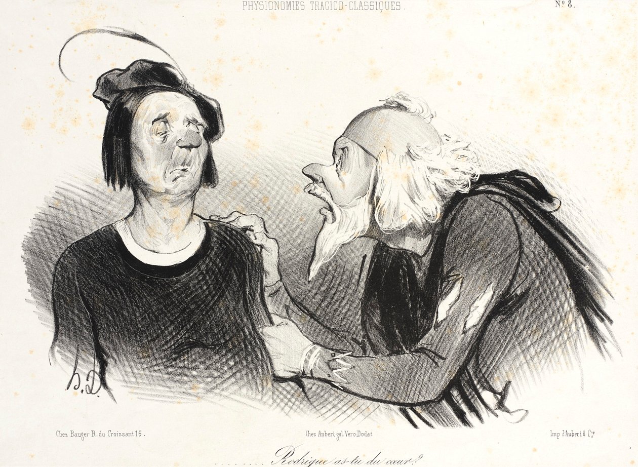 ...Rodrigue as-tu du coeur... av Honoré Daumier