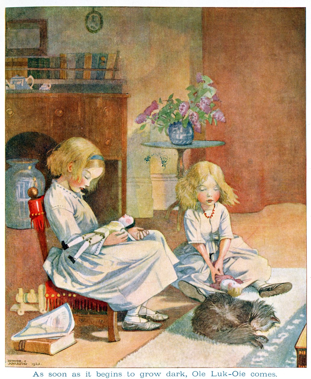 Så snart det börjar bli mörkt, från 