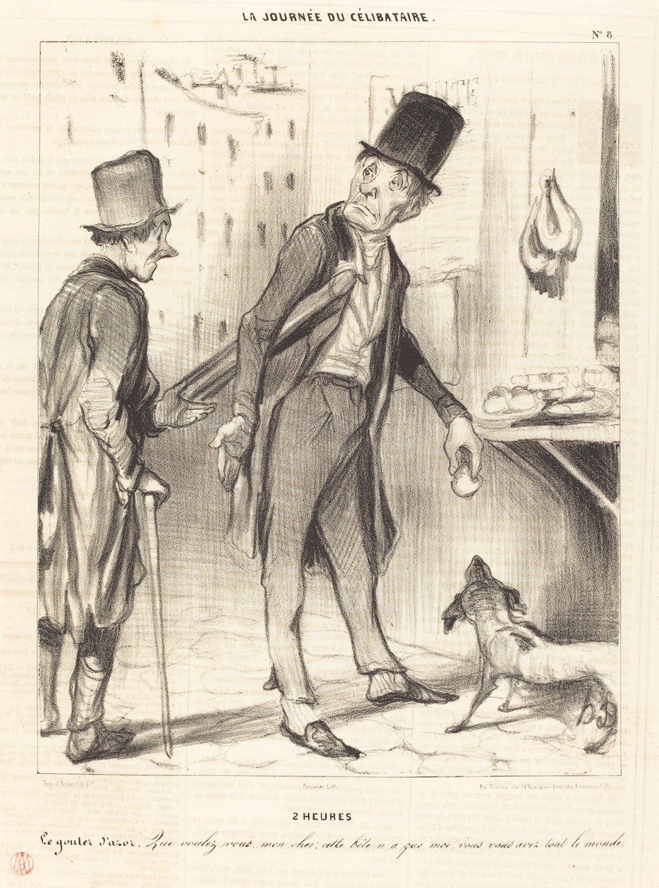 2 timmar - Smaken av Azor av Honoré Daumier